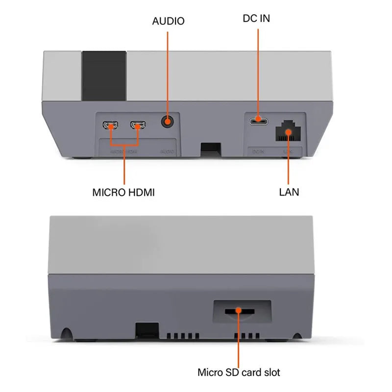 Retroflag NESPi 4 Case - Carcasa para Raspberry Pi 4 con Adaptador SSD, Ventilador de Refrigeración y Disipadores de Calor