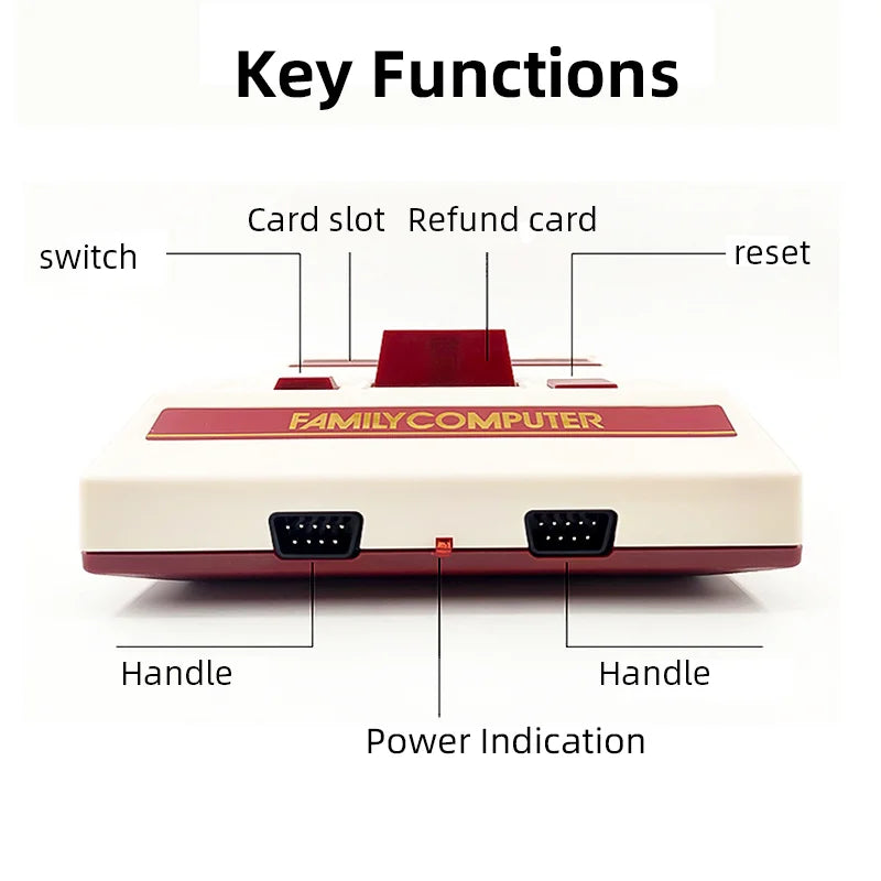 Consola de Videojuegos Retro HD para NES - Estilo Family