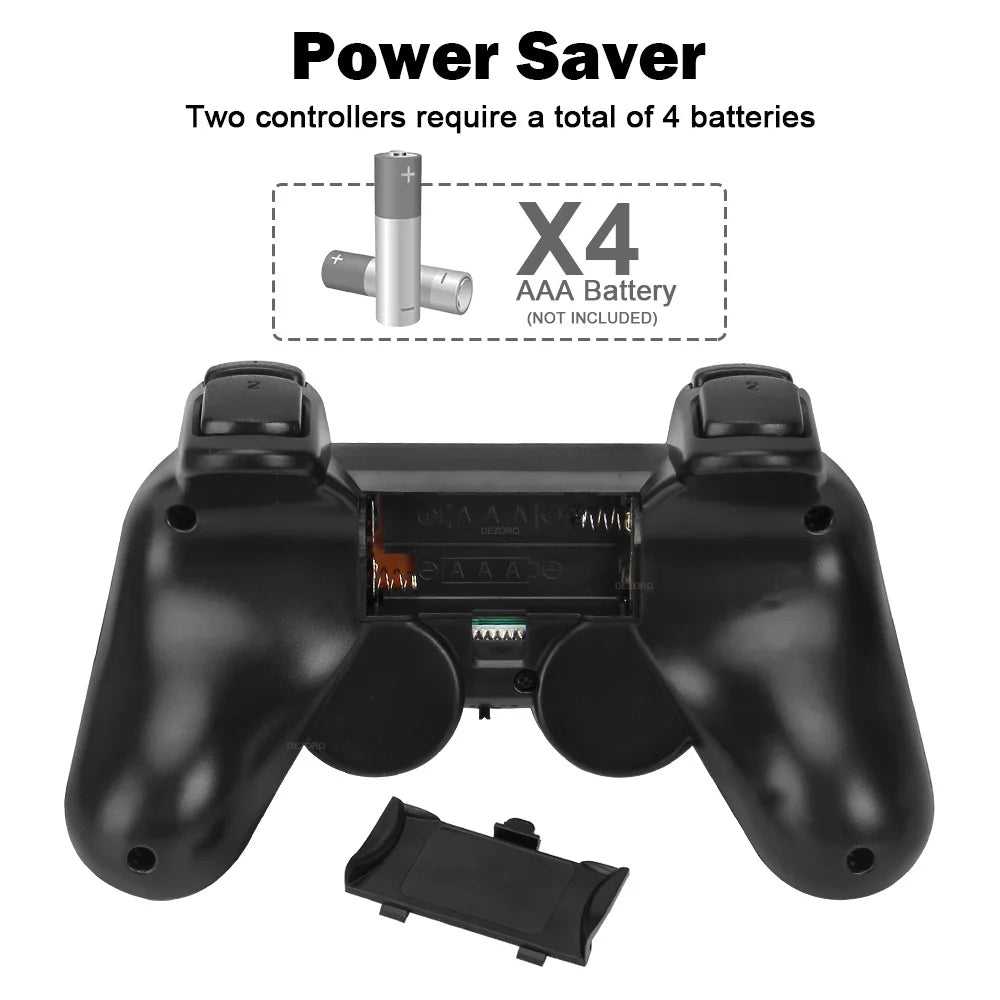 X2 Plus 4K HD Wireless Game Console, Built-in 40000 Games, Plug and Play Video Game Console Emulators with Wireless Controller